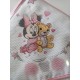 Toalha de banho bebê com o tema Minnie Baby