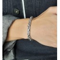 PULSEIRA MALHA DIFERENTE - AÇO INOXIDÁVEL