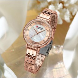Relógio Feminino Curren Rosa Gold