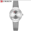 RELÓGIO CURREN FEMININO - AÇO INOXIDÁVEL