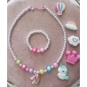 Colar e Pulseira - Unicornio
