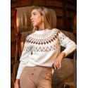 CAMISOLA MALHA GROSSA EM JACQUARD