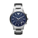 RELÓGIO EMPORIO ARMANI® BLUE - AÇO INOXIDÁVEL