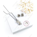 CONJUNTO CRISTAL - AÇO INOXIDÁVEL
