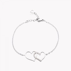 PULSEIRA CORAÇÕES E ZICORNIAS - AÇO INOXIDÁVEL
