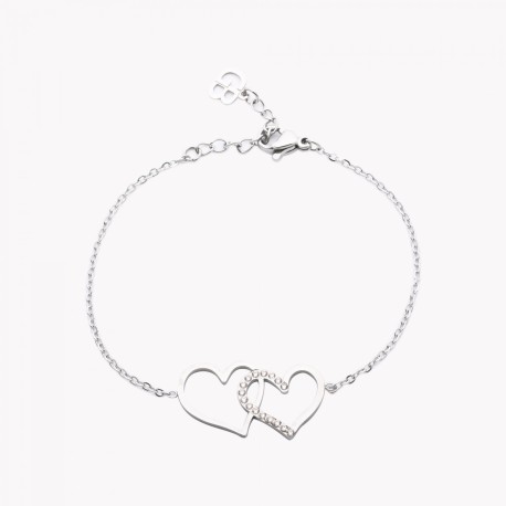 PULSEIRA CORAÇÕES E ZICORNIAS - AÇO INOXIDÁVEL