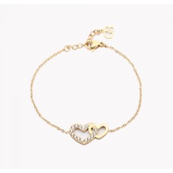 PULSEIRA CORAÇÕES E ZICORNIAS - AÇO INOXIDÁVEL
