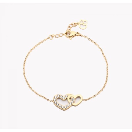 PULSEIRA CORAÇÕES E ZICORNIAS - AÇO INOXIDÁVEL