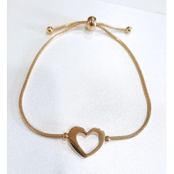 PULSEIRA CORAÇÃO - AÇO INOXIDÁVEL
