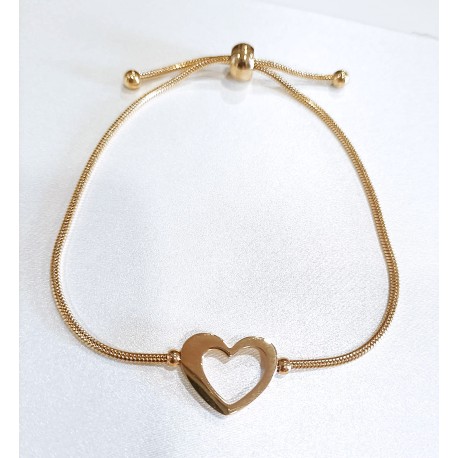 PULSEIRA CORAÇÃO - AÇO INOXIDÁVEL