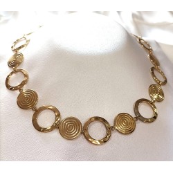 COLAR ARGOLAS - AÇO INOXIDÁVEL
