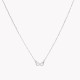 CONJUNTO INFINITO COM ZIRCÔNIAS - AÇO INOXIDÁVEL