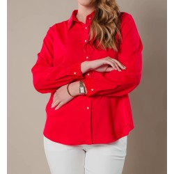 BLUSA COM PORMENORES BORDADOS