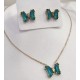 CONJUNTO BUTTERFLY CRISTAL - AÇO INOXIDÁVEL