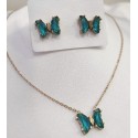 CONJUNTO BUTTERFLY CRISTAL - AÇO INOXIDÁVEL
