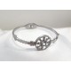 BRACELETE COM BRILHANTES - AÇO INOXIDÁVEL