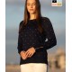CAMISOLA DE MALHA COM BOTÕES PUNHO