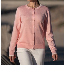 CARDIGAN EM MALHA FINA