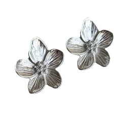 BRINCO DE FLOR - AÇO INOXIDÁVEL