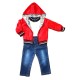 CONJUNTO DINOSSAUROS REVERSÍVEL MENINO