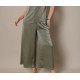 CALÇA FLUIDA COM ELÁSTICO
