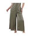 CALÇA FLUIDA COM ELÁSTICO