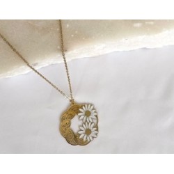 Conjunto Flower -Aço Inoxidável & Filigrana