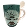 CONJUNTO CANECA PAI - CERÂMICA