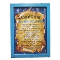 DIPLOMA COM MOLDURA DIA DO PAI
