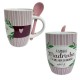 CONJUNTO CANECA MADRINHA - CERÂMICA