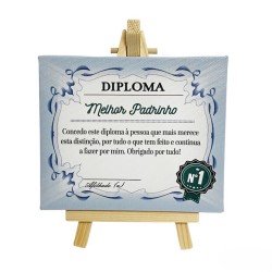 CAVALETE COM DEDICATÓRIA - PADRINHO