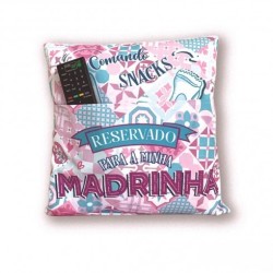 ALMOFADA COM BOLSO - MADRINHA