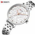 RELÓGIO CURREN FEMININO - AÇO INOXIDÁVEL