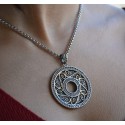 COLAR COM ZIRCÔNIAS - AÇO INOXIDÁVEL
