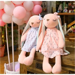Peluche Coelha Com Orelhas Longas