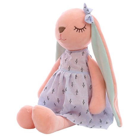 Peluche Coelha Com Orelhas Longas