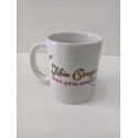 Caneca Cerâmica Mãe Coruja